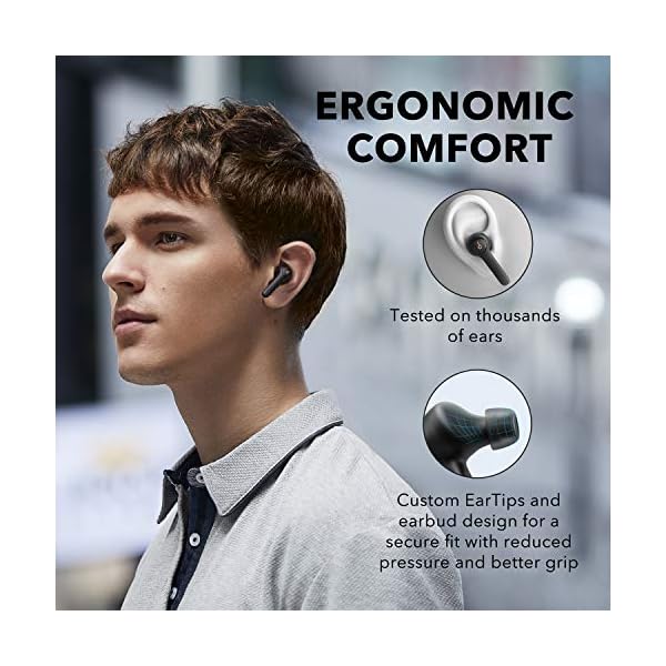 Wireless Headphones, Anker Soundcore Life P2 True Wireless Earbuds, Headphones with cVc 8.0 Noise Reduction, Clear Sound…