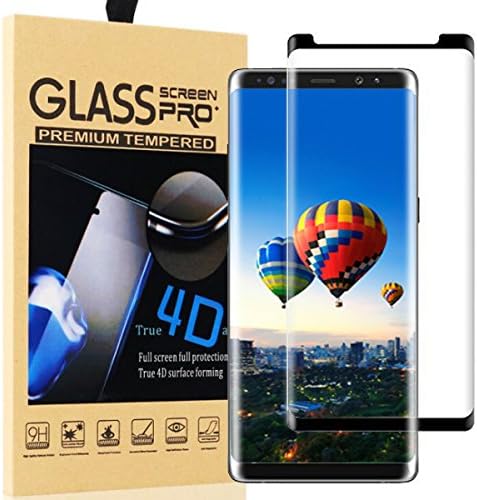 Galaxy Note 8 Screen Protector,Note 8 Screen Protector,CaRany Anti-Bubble[HD Clear] Glass Screen Protector for Samsung Galaxy Note 8-Black