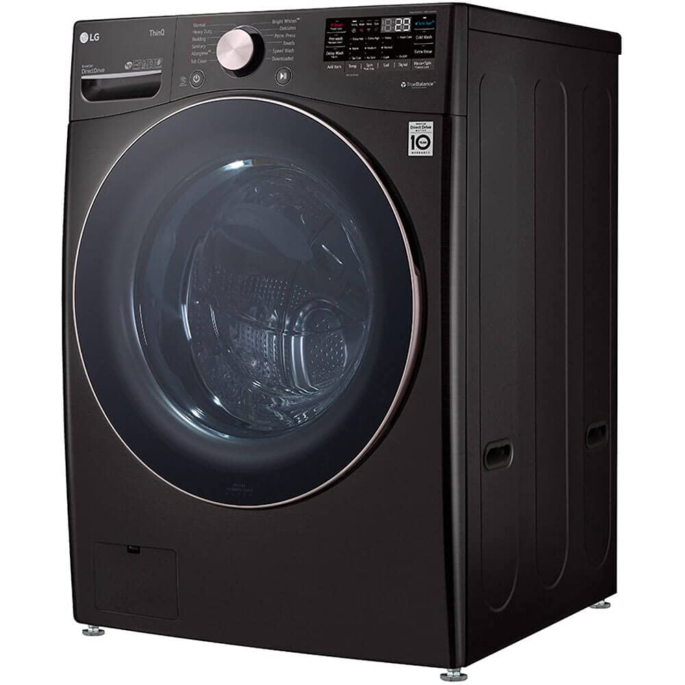 LG WM4000HBA 4.5 Cu. Ft. Capacity Smart Washer with TurboWash - Black Steel