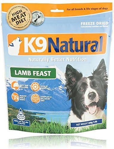 K9 NaturalFreeze-Dried Dog Food Lamb 1.1 lbs