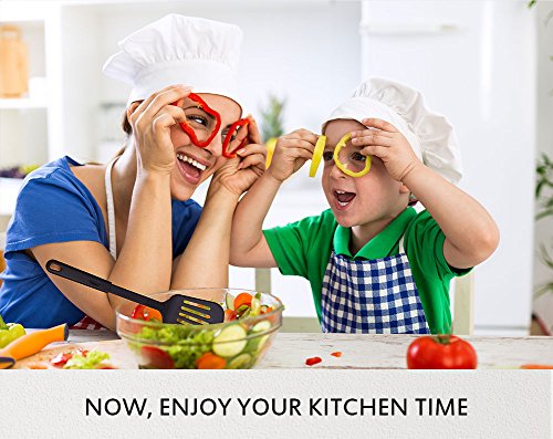 Kitchen Utensils Set - 21 Stainless Steel and Nylon Cooking Utensil Set - Nylon Utensils Spatula Set - Non-stick Heat Resistant Kitchen Cooking Utensils Cookware Set - Best Kitchen Tools and Gadgets