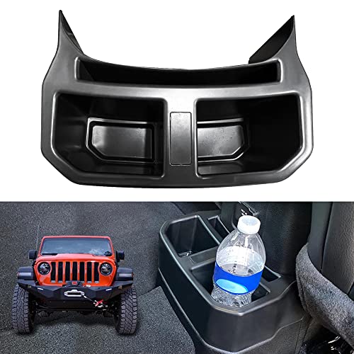 MATMACRO Rear Cup Holder Compatible for Jeep Wrangler JL Unlimited