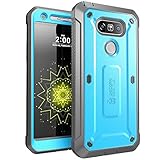 LG G5 Case, SUPCASE Full-body Rugged Holster Case with Built-in Screen Protector for LG G5 2016 Release, Unicorn Beetle PRO Series - Retail Package (Blue/Black)