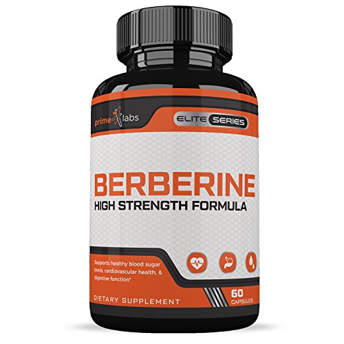 Berberine Capsules :: Supports General Health :: Extra Strength Formula :: All Natural Ingredients :: Promotes Healthy Blood Sugar Levels :: 60 Capsules Per Bottle :: Prime Labs Berberine Capsules :: Supports General Health :: Extra Strength Formula :: All Natural Ingredients :: Promotes Healthy Blood Sugar Levels :: 60 Capsules Per Bottle :: Prime Labs