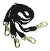 Kensington KPP Leg Straps, Black, Medium
