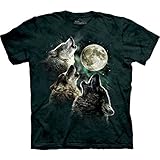 The Mountain Men's Three Wolf Moon Short Sleeve T-Shirt