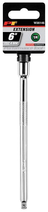 Amazon.com: Performance Tool W36146 1/4" Dr 6" Extension, 1 Pack