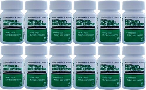 Mucus DM Expectorant Cough Suppressant 720 Caplets Generic DM Cough