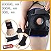 Knee Brace Support and Compression Sleeve by Motion Infiniti with Double Hinged Locking Mechanism for ACL, Meniscus Tear, Arthritis, and Athletes.The True Plus Size 2XL,3XL,4XL..