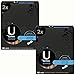 U By Kotex Curves Regular Liners, Unscented, 102 Count, (Pack of 2)