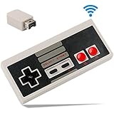 Zeato Wireless NES Mini Classic Controller, Rechargeable NES Wireless Gamepad/Joypad for Nintendo Mini NES Classic Edition Game System (White)