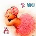 Newborn Baby Photography Prop, CiaraQ's Girl Tutu Skirt with Headband Outfits, Baby Photo Prop, Crochet Baby Clothes