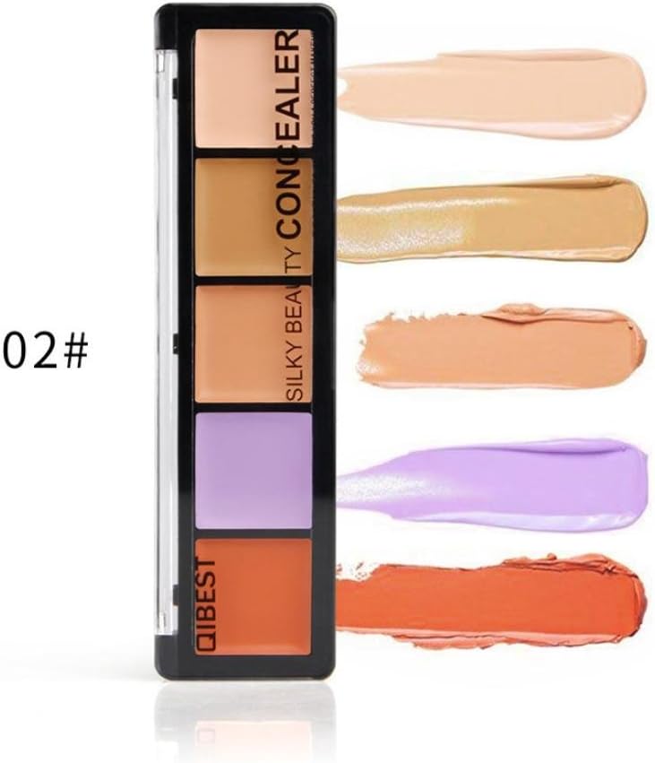 Yeefant Face Eye Foundation Makeup Waterproof Sweatproof Concealer Moisturizing Trimming Cover Dark Circles Freckles Acne Cream Base BB Cream