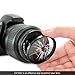 Essential Accessory Kit for CANON PowerShot SX50 HS Digital Camera - Includes: 58MM Lens Adapter Ring + Vivitar Filter Kit (UV, CPL, FLD) + Carry Pouch + Collapsible Rubber Lens Hood + Center Pinch Lens Cap + MagicFiber Microfiber Lens Cleaning Cloth