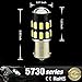 JDM ASTAR 960 Lumens Super Bright 5730 Chipsets 1156 1141 1073 7506 LED Bulbs with Projector,Xenon White (Only used for backup reverse lights)
