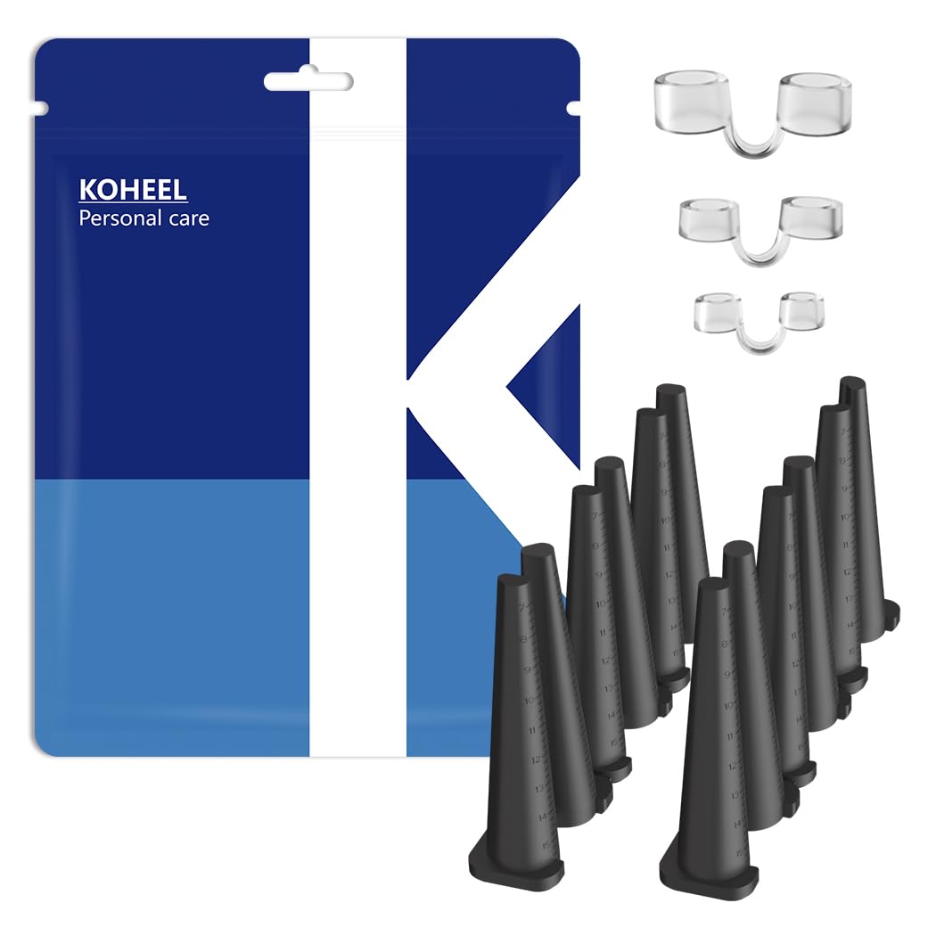Photo 1 of KOHEEL Nasal Dilator, Reduce Snoring and Improve Airflow, Anti Snoring Device with Various Sizes, Comfortable Nose Vents, Breathing Aids for Better Sleep and Exercise (6 Count)
