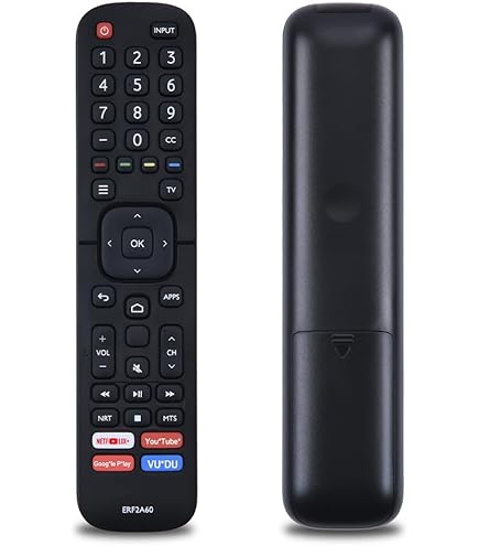 AULCMEET EN2A30 Telecomando di ricambio adatto per Hisense 4K HDR TV 50A7300FTUK 50A7320FTUK 50AE7200FTUK 50AE7210FTUK 55A7300F 55A7320F 65A7360F 65AE7200F 65AE7210F 65AE7230F 65AE7250F 65A7300FTUK