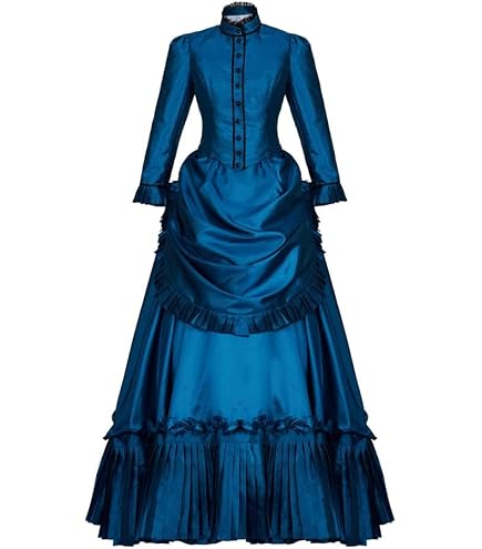 Amazon.com: COSDREAMER Women Victorian Bustle Dress Renaissance Bustle Ball Gown Costumes : Clothing, Shoes & Jewelry