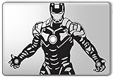 Iron Man Heart Center Avengers Superhero - Apple Macbook Laptop Vinyl Sticker Decal
