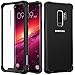 Samsung Galaxy S9 Case, MoKo Crystal Clear Reinforced Corners TPU Bumper Cushion & Anti-scratch Hybrid Rugged Transparent Panel Cover for Samsung Galaxy S9 5.8 Inch 2018 - Black & Clear