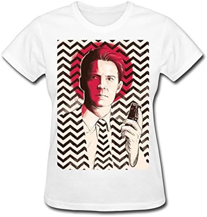 Sept Women's Twin Peaks Tv Art T-shirt White