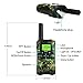 DIMY Toys for 3-12 Year Old Boys Girls, Walkie Talkies for Kids Long Range Birthday Presents Outdoor Outside Toys Gifts for 3-12 Year Old Boys Girls 2018 Christmas New Gifts for Kids Green DMUSDJ01
