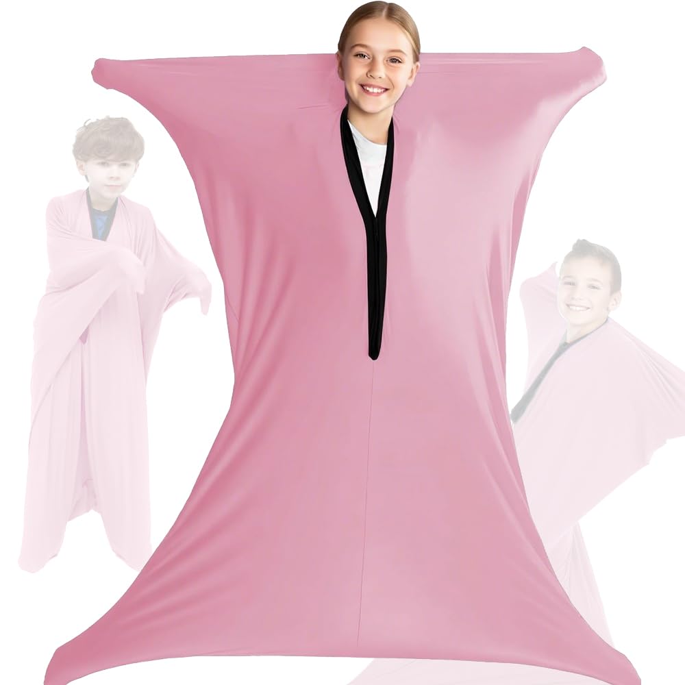 Vmxlso Sensory Body Sock for Kids, 40"X27" Body Sock Sensory Kids, Stretchy Sensory Socks Kids Autism, Sensory Body Sock Kids to Relieve Stress, Body Sock for Children with Autism and Anxiety