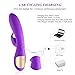 Uimi Rabbit Vibrator G-spot Stimulator USB Rechargeable Vibrators with 10 Vibration Levels Unique Breathing Light
