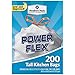 Member's Mark Power Flex Tall Kitchen Simple Fit Drawstring Bags (13 gal., 200 ct.) - Trash Bags
