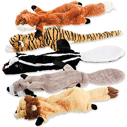 FIREOR Plush Squeaky Toy Set