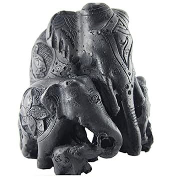 Gds Wooden Elephant Family Set With Beautiful Amazon In Electronics