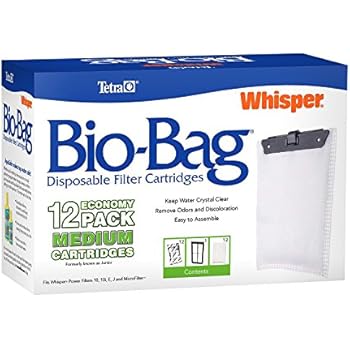 Tetra Whisper Unassembled Bio-Bag Filter Cartridges