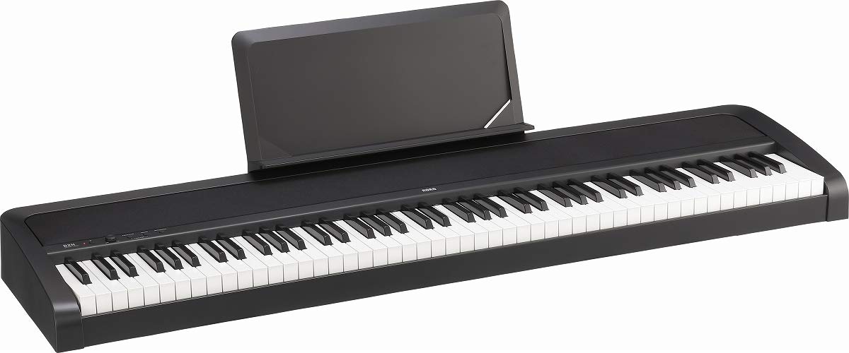 Piano digital Korg de 88 teclas con tacto más ligero, audio y MIDI USB, software gratuito