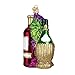 Old World Christmas Fruit Of The Vine Glass Blown Ornament
