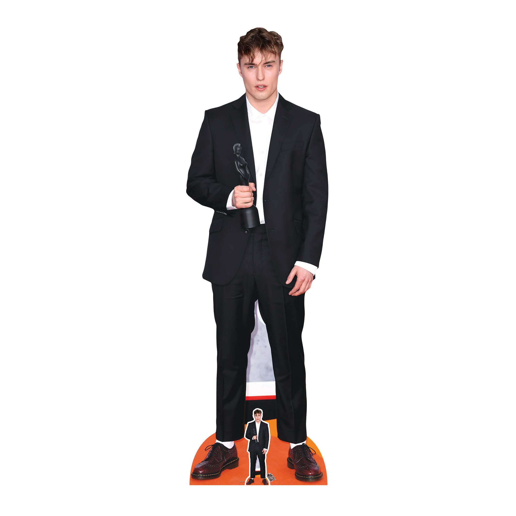 Star Cutouts CS952 Sam Fender Lifesize Cardboard Cutout with Mini – British Music Star Party Decoration, Fan Display & Gift