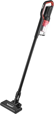Kabelloser Staubsauger, 2 Sauggeschwindigkeiten, 600 ml Behälter, 14,8V Akku, HEPA-Filter, 25 Min. Laufzeit TAB-339C, Besenstaubsauger, Schwarz-grün, 120 W, 600 milliliters, 76 Dezibel