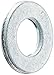 Steel Flat Washer, Zinc Plated Finish, ASME B18.22.1, Type B, No. 10 Screw Size, 13/64