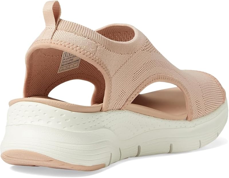 Sandália feminina Arch Fit City Catch, Tricô Blush, 38 EU