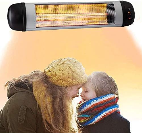 Carbon Infrared Space Heater For Indoor Outdoor 2500w Electric Patio Heater Ip34 Waterproof Wall Mounted Heater With Remote Control For Commercial Home Amazon Ae