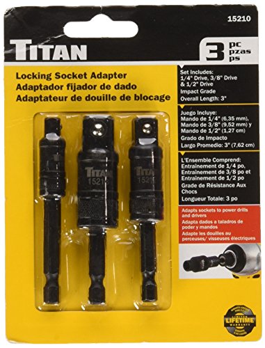 Titan 15210 Socket Adaptor Set