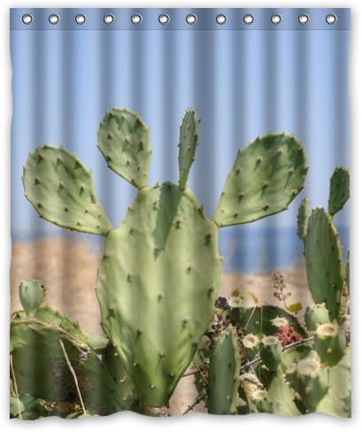Luxry Desert Cactus Shower Curtain 60x72 Inch Fashion