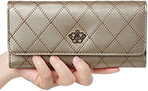 Women Wallet Coin PU Leather Clutch Purse Long Credit Card Holder Zip Handbag