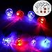 Joyin Toy Halloween LED Light-up Necklace, Ring and Badge Set for Halloween Party Favor Goodie Bag Filler
