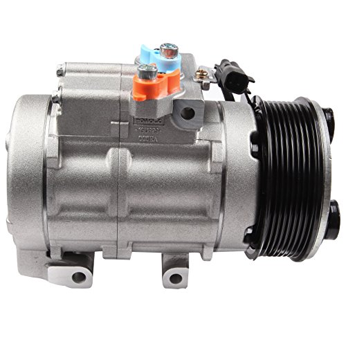 ECCPP Air Conditioning Compressor 2011-2016 for Ford for F-250 for F-350 for F-450 for F-550 Super Duty 6.7L A/C Compressor with Clutch