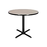 OEF Furnishings OEF Café Table, 30" Height, Grey
