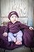 L'ovedbaby Unisex Baby 100% Organic Kimono Bodysuit (Eggplant, 3-6m)