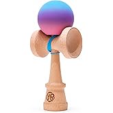 Yuntrove Professional Competition Kendama - Beech Wood Skill Toy with Ethereal Gradient Finish, Japanese Wooden Ball and Cup Game, Hand-Eye Coordination Trainer for Kids &amp; Adults (Twilight Mist)