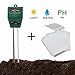 AMAZECO Soil Moisture Meter Sunlight PH Acidity 3-in-1 Soil Tester and Biodegradable Non-woven Nursery Bags Plant Grow Bags for Indoor and Outdoor Plants