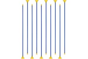 MUCKLILY 10pcs Archery Toys Suction Cup Arrows Practice Arrow for Boys and Girls Outdoor Play Safety Training