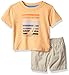 Nautica Baby Boys' Graphic Tee and Pull on Short Set